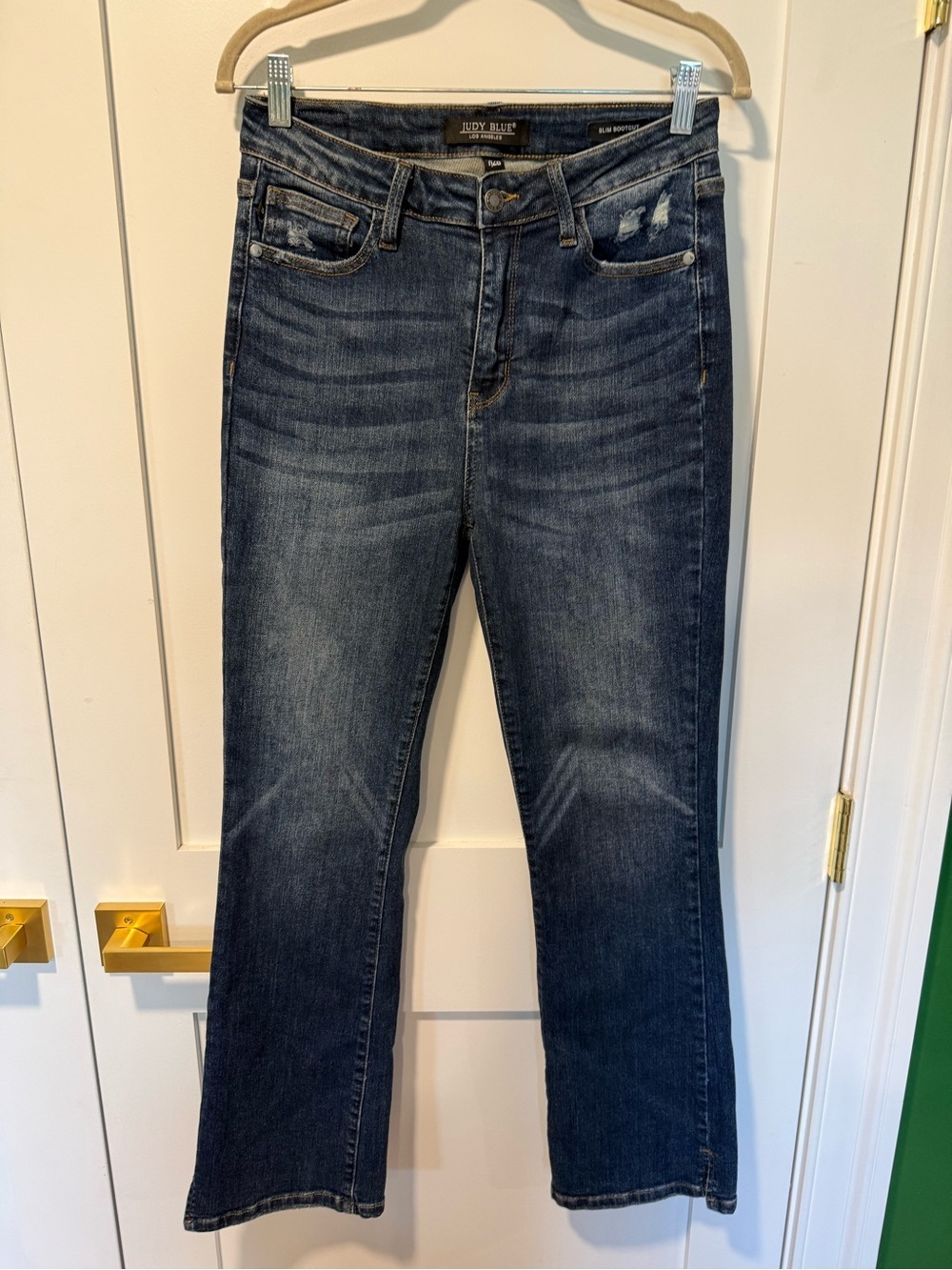 Judy Blue Women’s Dark Slin Bootcut Jeans - Size 7/28